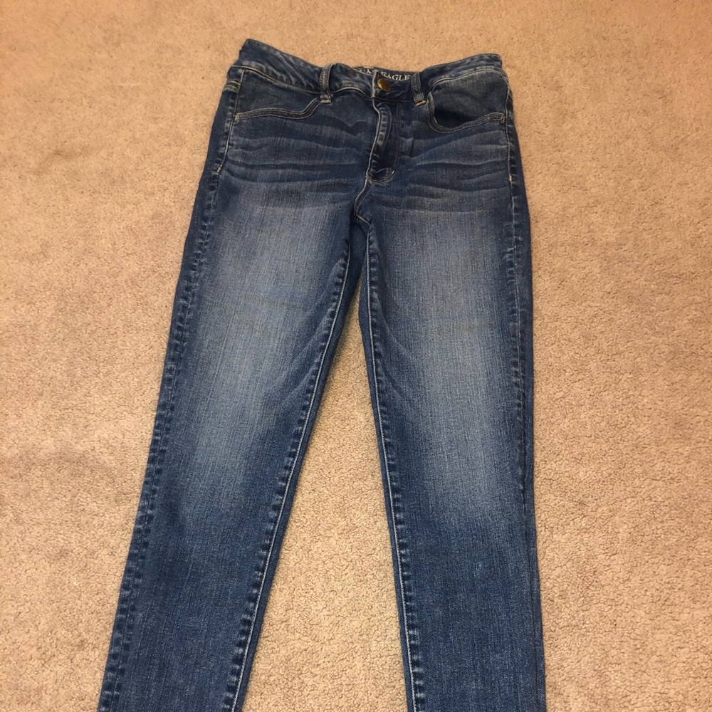 American Eagle Hi-Rise Super Stretch Jeggings